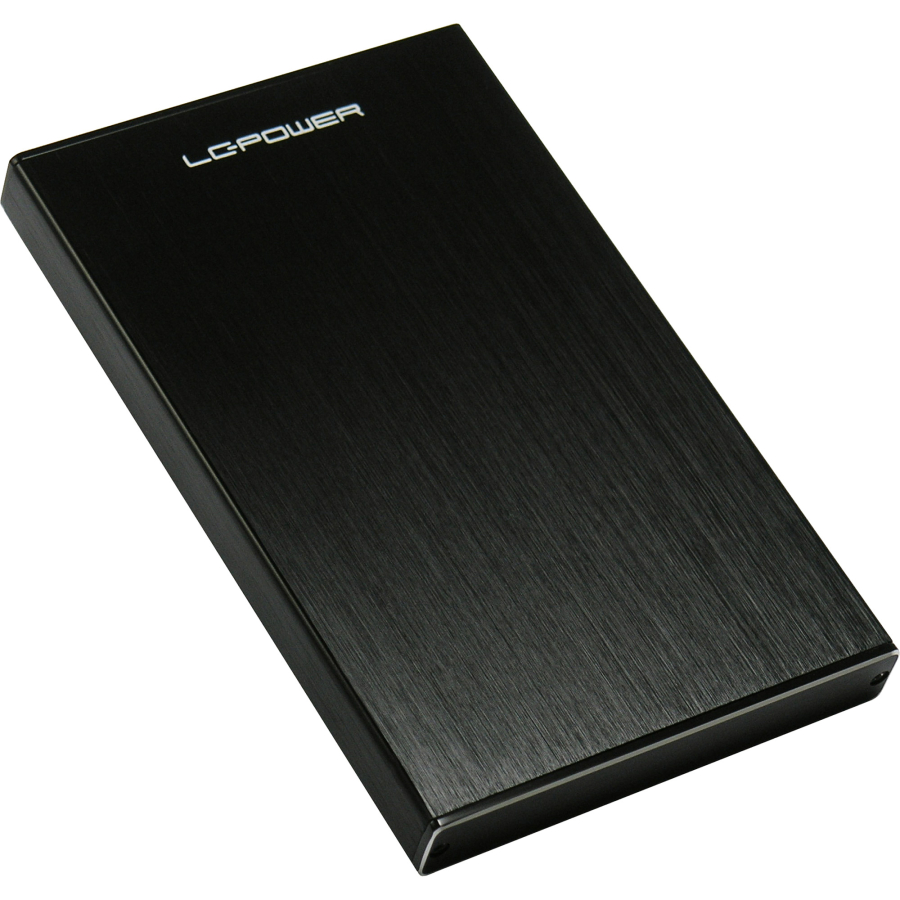 LC-Power LC-25U3-Becrux Box esterno, USB 3.0, 1x HDD/SDD 2,5" SATA, nero