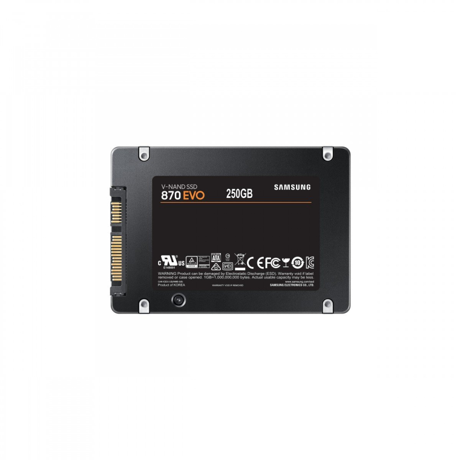 Samsung 870 EVO 250 GB Nero