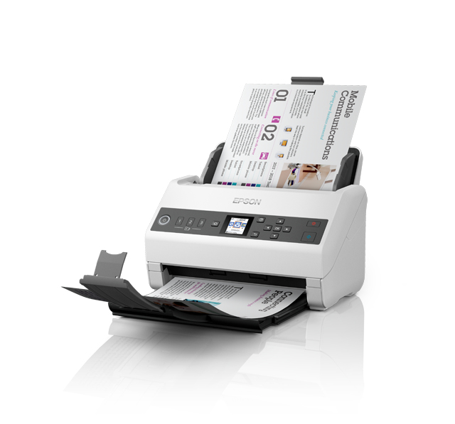 Epson WorkForce DS-730N - 215.9 x 6096 mm - 600 x 600 DPI - 30 bit - 24 bit - 10 bit - 8 bit