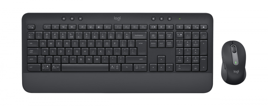 Logitech Signature MK650 Combo for Business tastiera Mouse incluso Ufficio Bluetooth QWERTY US International Grafite
