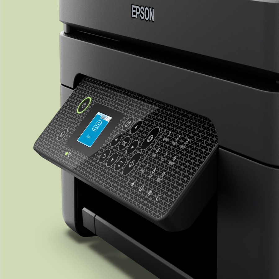 Epson WorkForce WF-2930DWF - dispositivo multifunzione a getto d'inchiostro - stampa. scansione. copia. fax 5760 x 1440 DPI A4 DUPLEX 10ppm Wi-Fi AirPrint