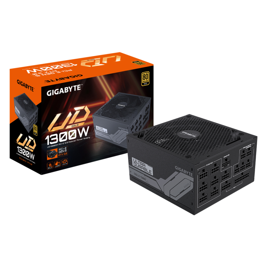 GIGABYTE UD1300GM PG5 alimentatore per computer 1300 W 20+4 pin ATX ATX Nero