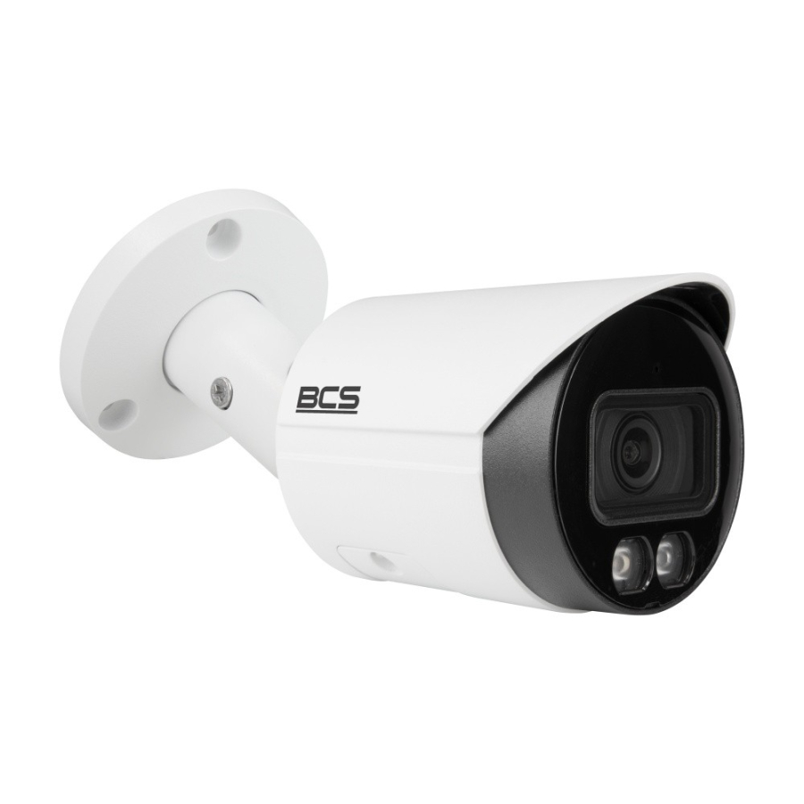 BCS BCS-L-TIP15FCR3L3-Ai1 Telecamera IP tubolare 5MP con tecnologia NightColor e involucro IP67