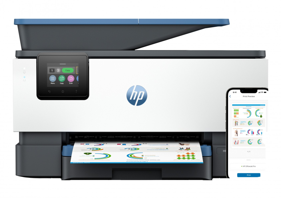 HP OfficeJet Pro 9125e All-in-One Prntr Getto termico d'inchiostro A4 4800 x 1200 DPI 22 ppm Wi-Fi