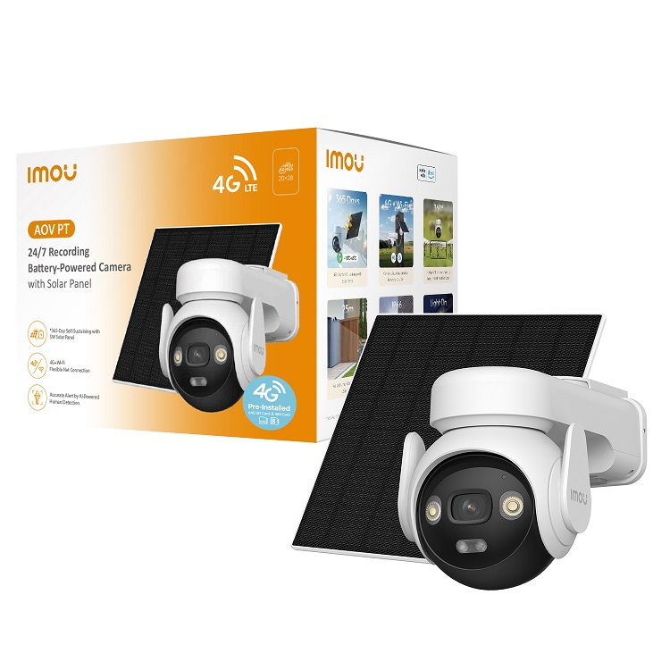 Imou IPC-B7ED-5M1TEA-EU/FSP14 AOV PT 5MP Telecamera IP PTZ esterna 5 MP