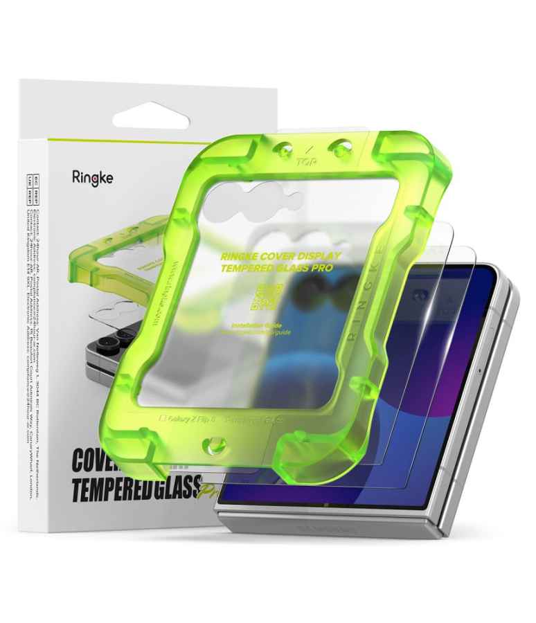 Ringke Cover Display Pro Confezione da 2 vetri temperati per Samsung Galaxy Z Flip 8