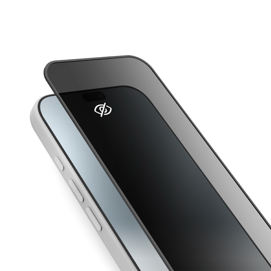 Vetro privacy SBS Hide a copertura totale per iPhone 18 Pro 0,33 mm