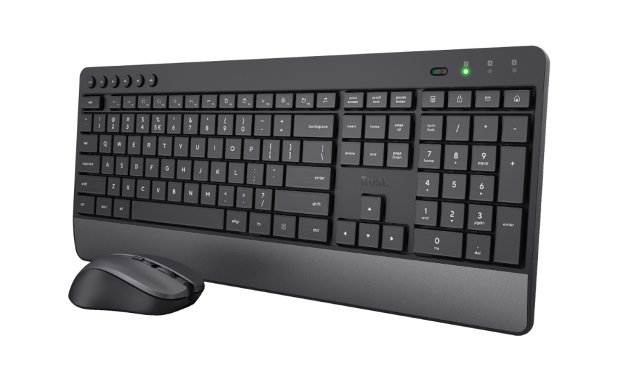 TRUST BUNDLE TREZO TASTIERA + MOUSE WIRELESS ECO IT