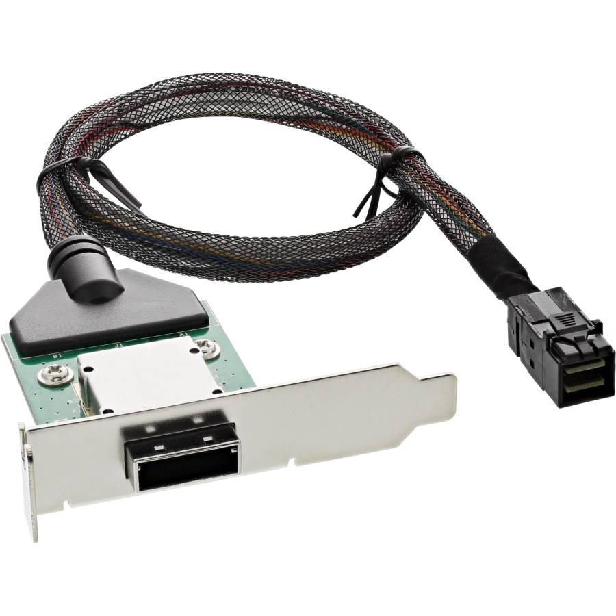 InLine Staffa SAS HD, Low Profile, SFF-8088 a SFF-8643, 0,75 m