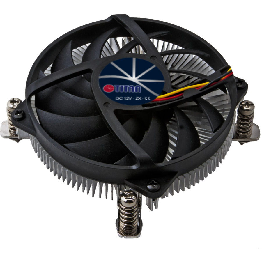 Titan DC-155A915Z/RPW CPU Cooler per presa Intel LGA1155/1156
