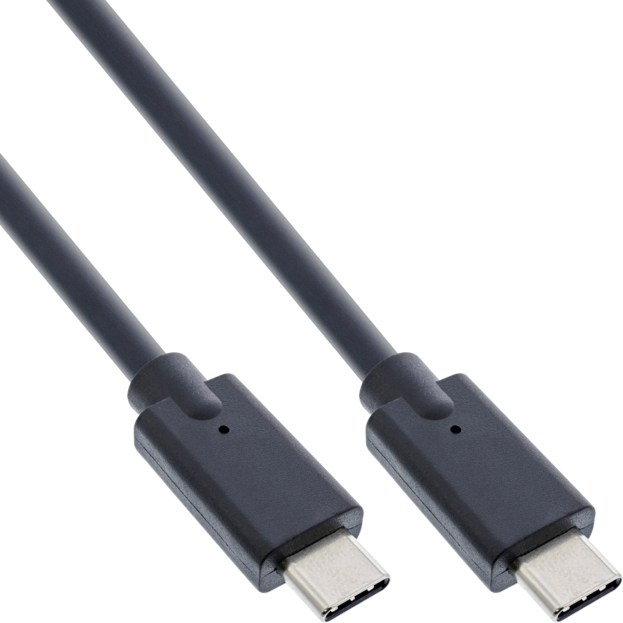 InLine Cavo USB 3.2 Gen.2x2, USB-C maschio/maschio, nero, 2m