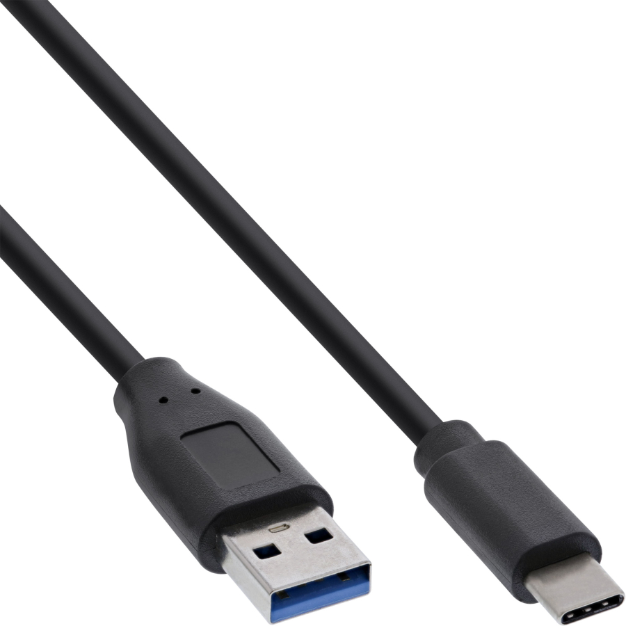 InLine Cavo USB 3.2 Gen.1x2 C maschio / A maschio, nero, 1,5m