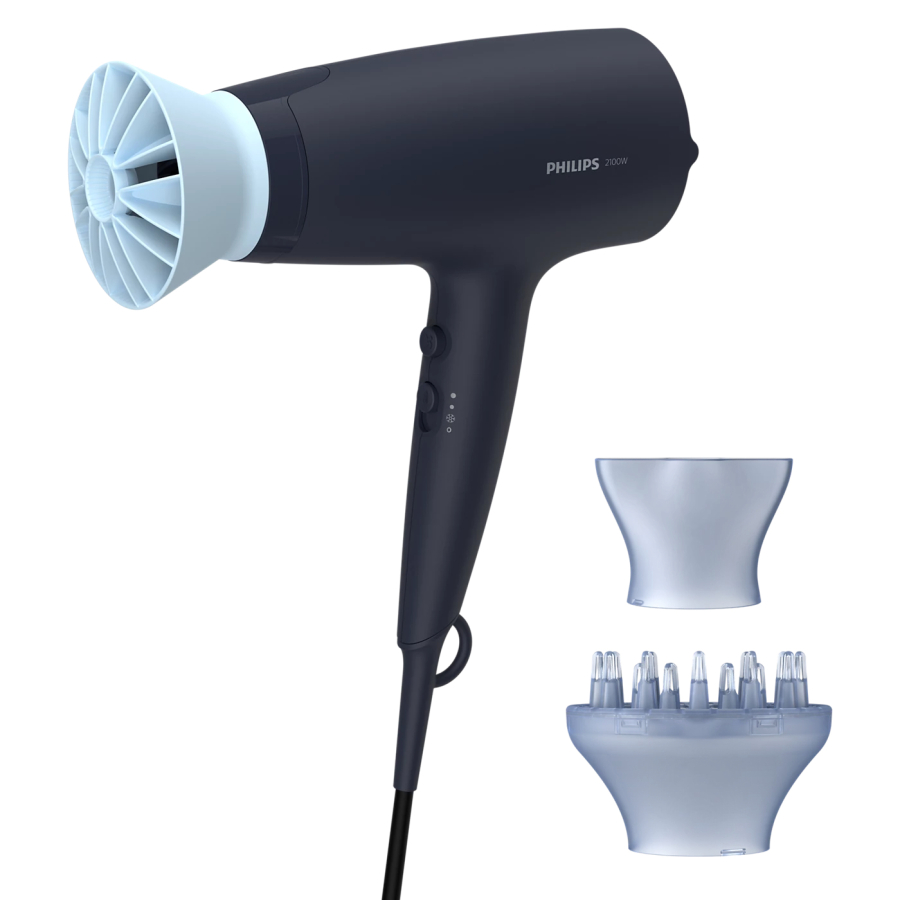 Philips BHD360/20 ASCIUGACAPELLI THERMOSHIELD SERIE 3000 2100W ACCESSORIO DIFFUS.
