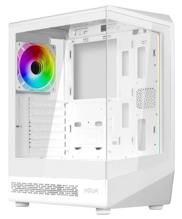 NOUA CS0125SO-TH100 CASE ATX GAMING DEMON TH100WNO PSU 2USB3 0.5MM 1 TYPE C 1FAN ARGB ATX