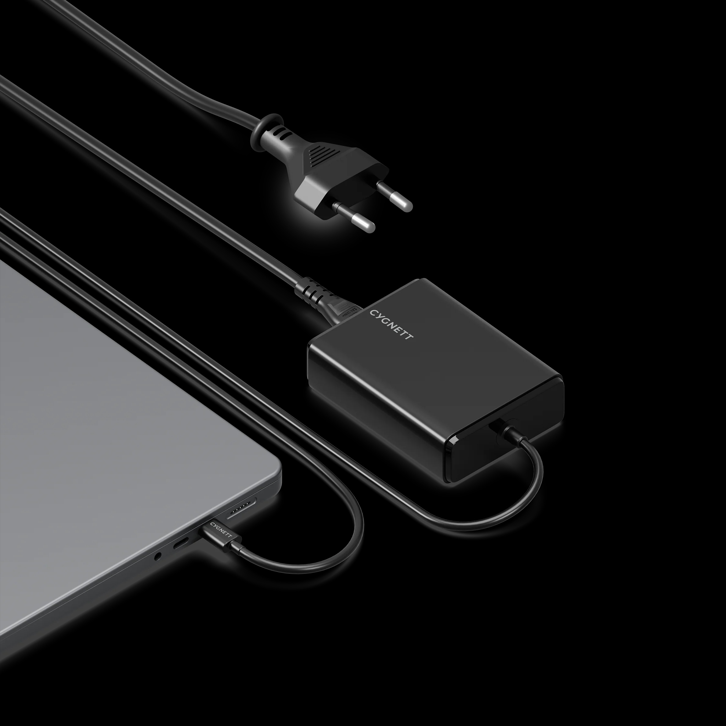 CYGNETT CY5853PDWCH ALIMENTATORE POWERMAX 65W USB-C GAN ALIM.NB COMP. MACBOOK PRO/AIR GAN