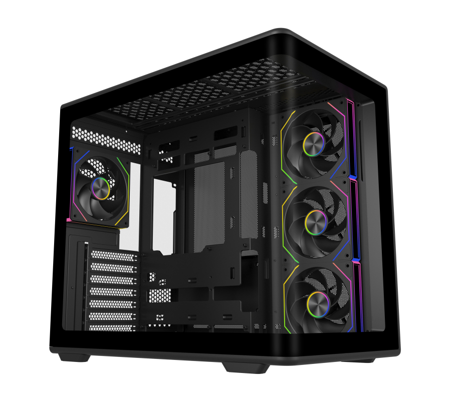 COOLER MASTER CASE ELITE 600 4 FANS NERO