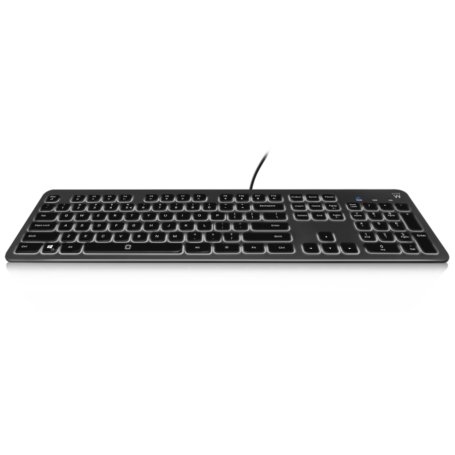 Ewent Wired Keyboard with backlight illumination (PT layout)