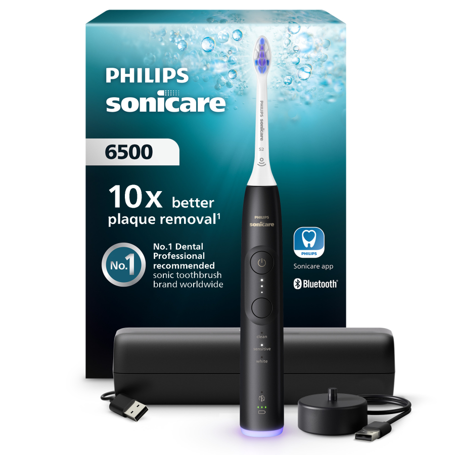 Philips HX7411/02 SPAZZOLINO DA DENTI ELETTRICO CON PHILIPS HX7411/02 SONICARE 6500