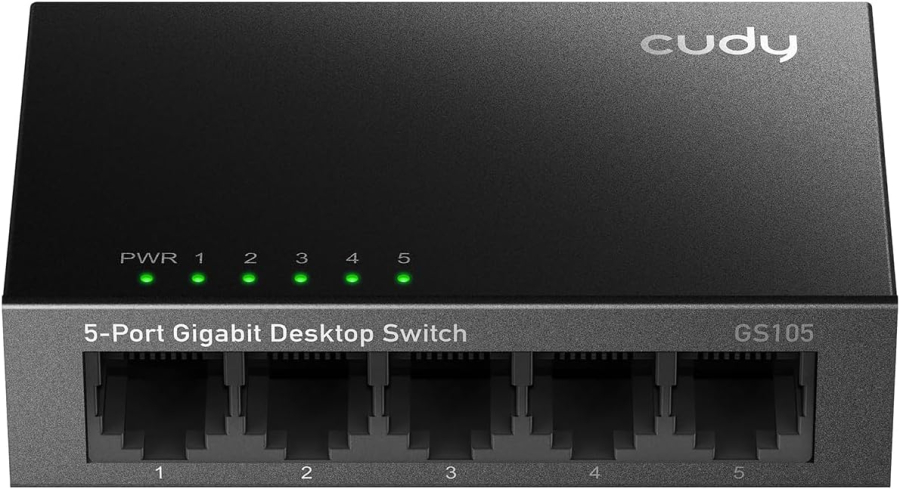 Switch Desktop Gigabit a 5 Porte. GS105