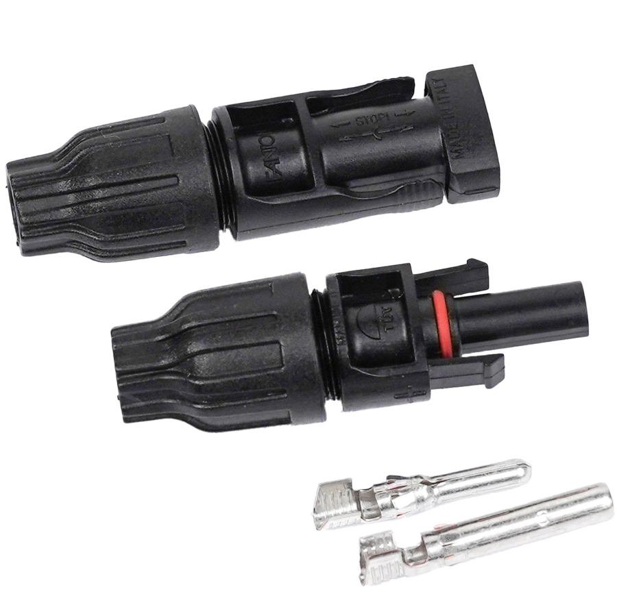 Coppia Connettori Fotovoltaici Maschio Femmina FMC4 Sezione 10 mm²