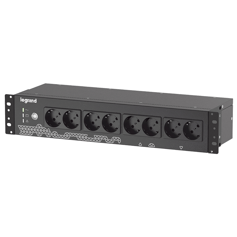 LEGRAND UPS KEOR PDU 800VA 480W 8 PRESE SCHUKO/IT NERO