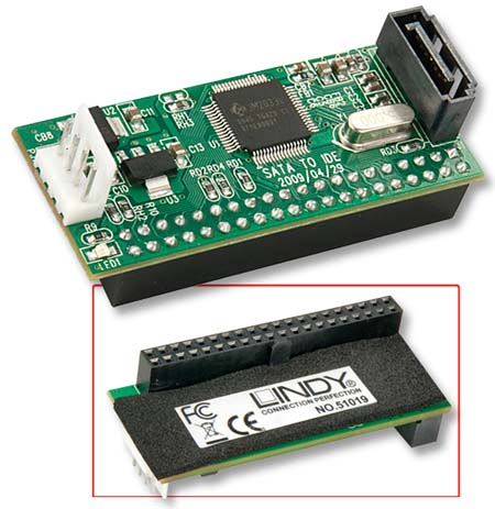 Scheda Convertitore SATA per Drive IDE