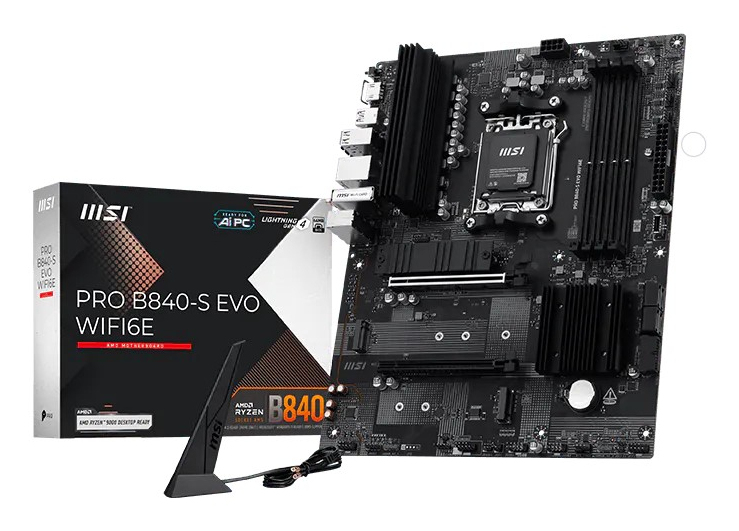 MB MSI PRO B840-S EVO WIFI6E AM5 PRO B840-S EVO WIFI6E