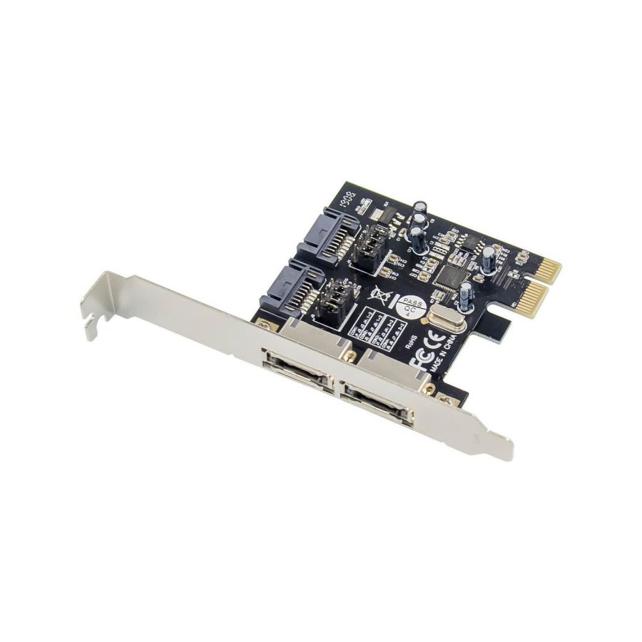 MicroConnect MC-SATA3-T4 2 port SATA3.0 PCIe card