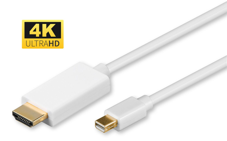 MicroConnect MDPHDMI2-4K 4K Mini Displayport to HDMI Cable 2m
