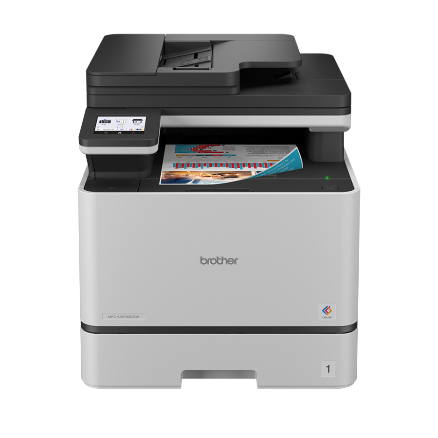 BROTHER MFCL8730CDW MF LAS COL A4 FAX WIFI LAN F/R 31PP BROTHER MFCL8730CDW ADF SCAN DUPLEX