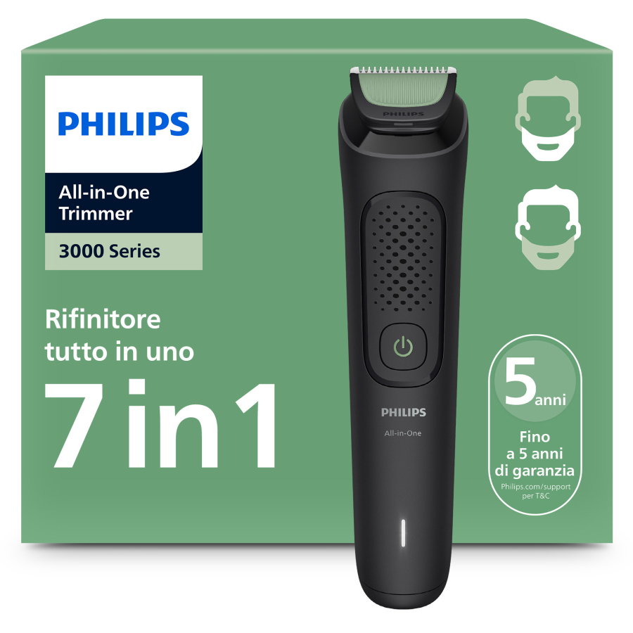 Philips MG3920/15 MULTIGROOM SERIES 3000 PHILIPS MG3920/15 REGOLABARBA TAGLICAPELLI