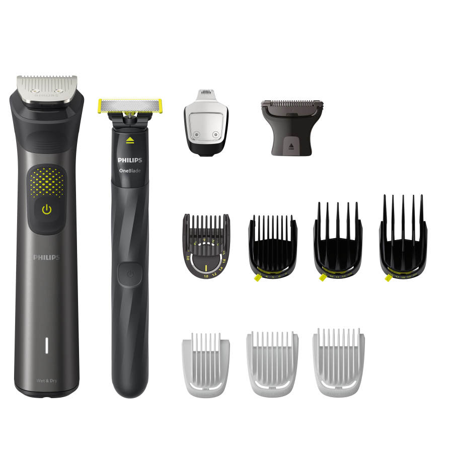 Philips MG9540/15 GROOMING KIT ALL IN ONE KIT 2 PEZZI RIFINITORE E ONEBLADE