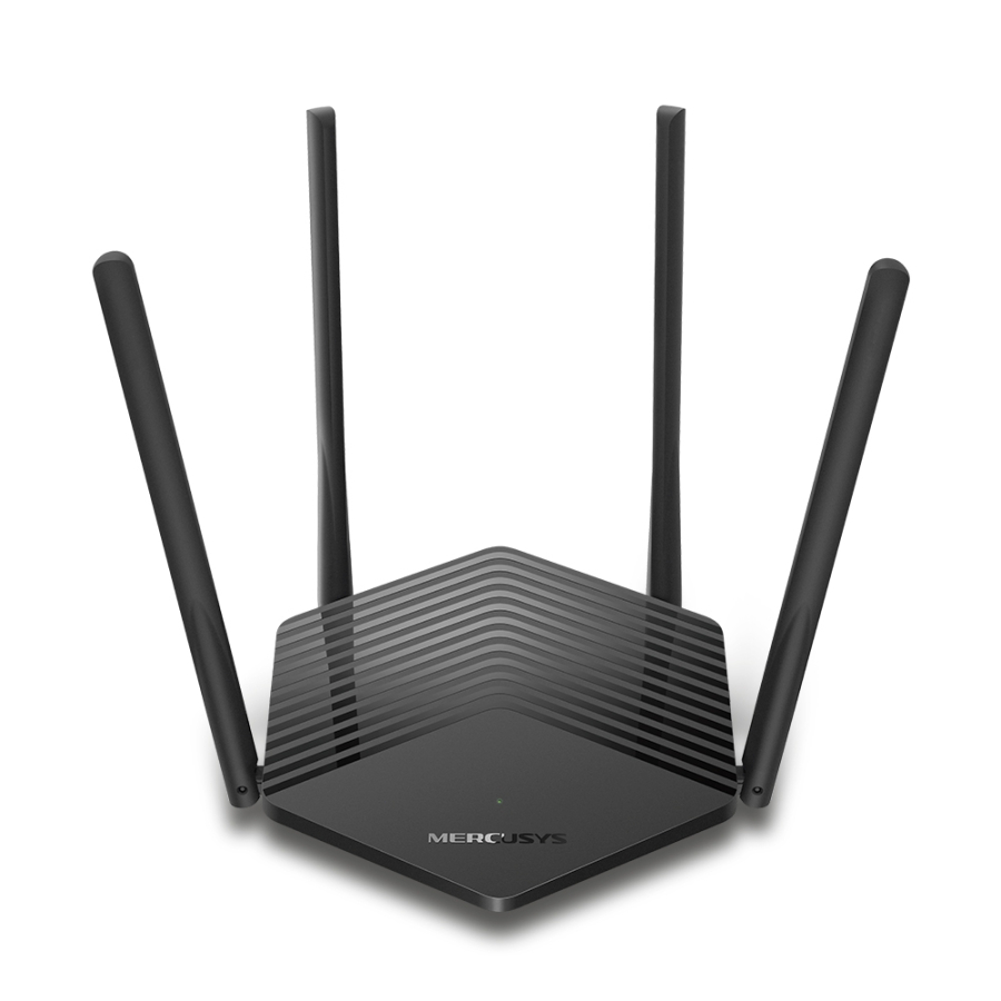 MERCUSYS MR60X ROUTER WIFI 6 AX1500 1201 5GHZ 300 2.4GHZ 1WAN 3LAN GBIT LAN 4 ANTENNE