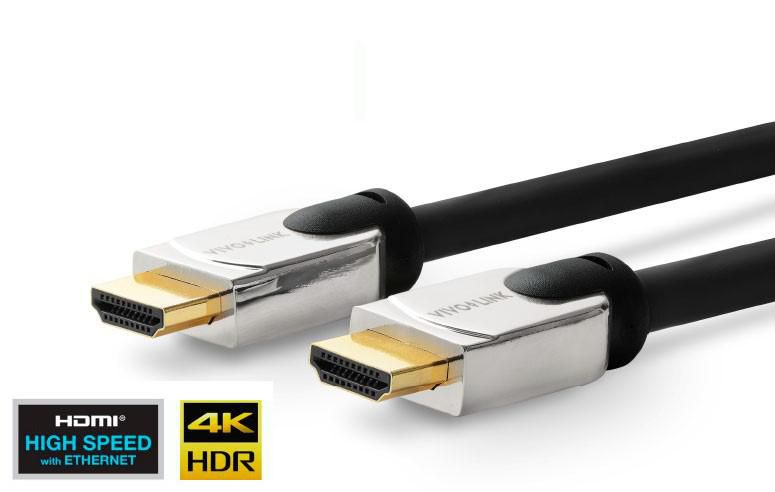 Vivolink PROHDMIHDM7.5 PRO HDMI CABLE METAL HEAD HDMI 2.0 4K