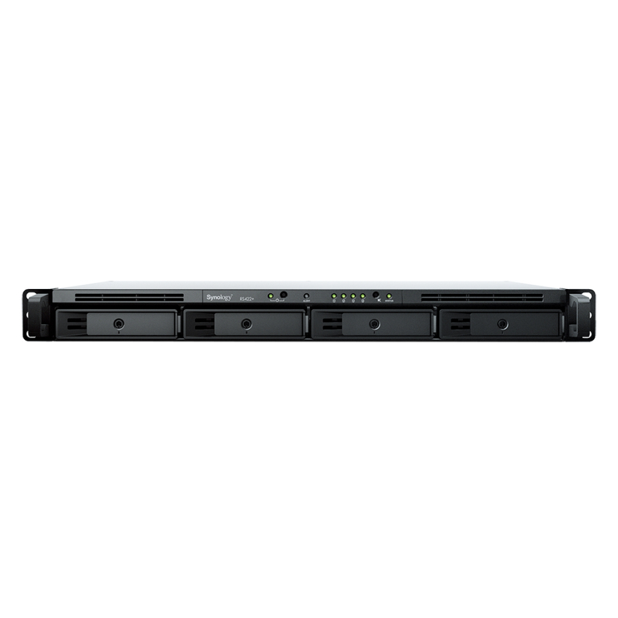 SYNOLOGY RS422+ NAS SYNOLOGY RS422+ 4BAY 3.5/2.5RYZ EN R1600-DDR4 2GB 1P USB3.2 1PGBE