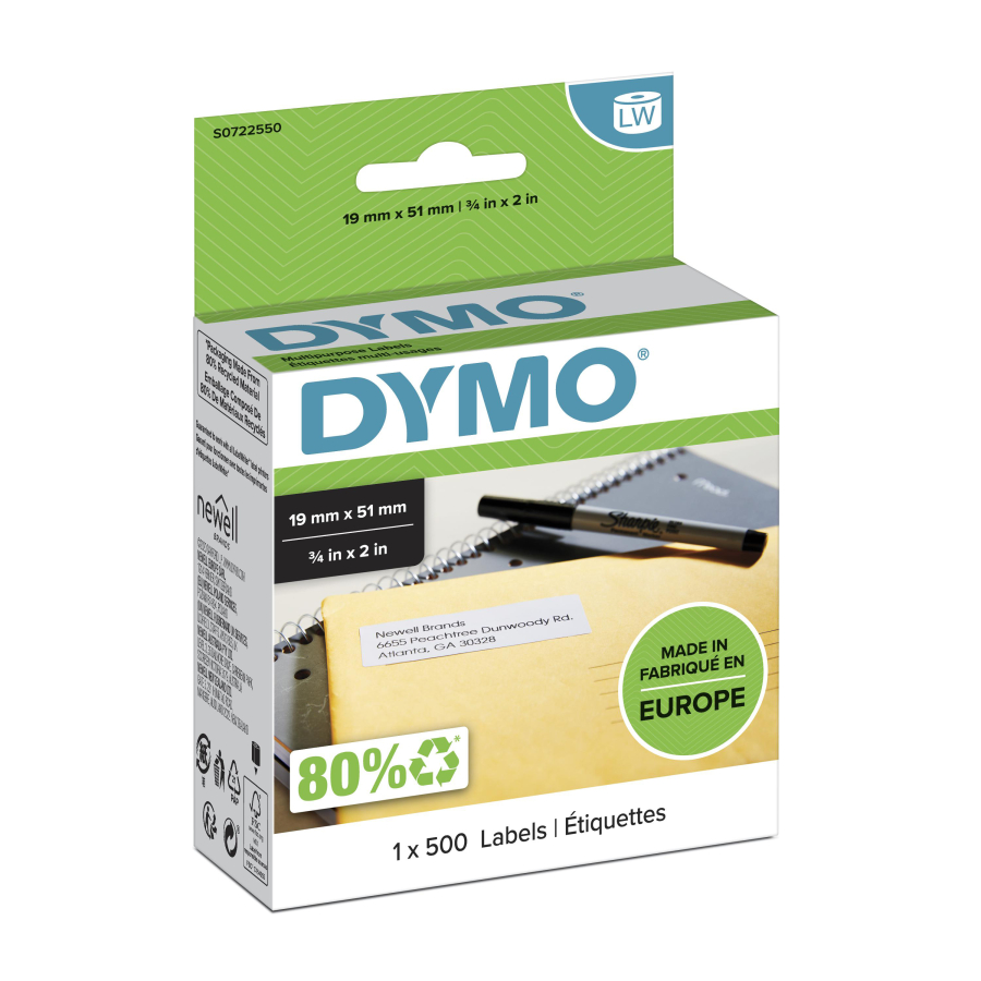 DYMO S0722550 Removable Multi purpose