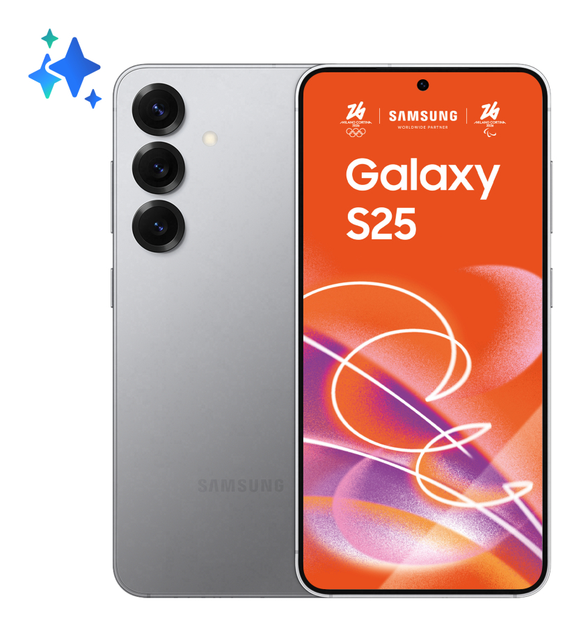 SAMSUNG GALAXY S25 SILVER SHADOW 6.2' 12GB/128GB