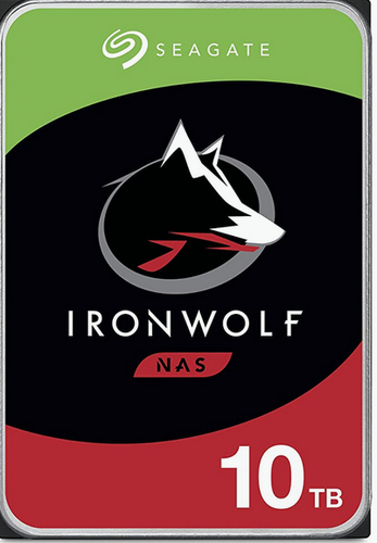 SEAGATE HDD IRONWOLF 10TB 3,5 5600RPM SATA 6GB/S BUFFER 256MB
