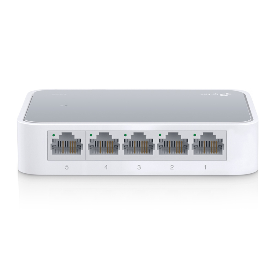 TP-LINK TL-SF1005D SWITCH 5P 10/100MBPS TP-LINK CASE IN PLASTICA
