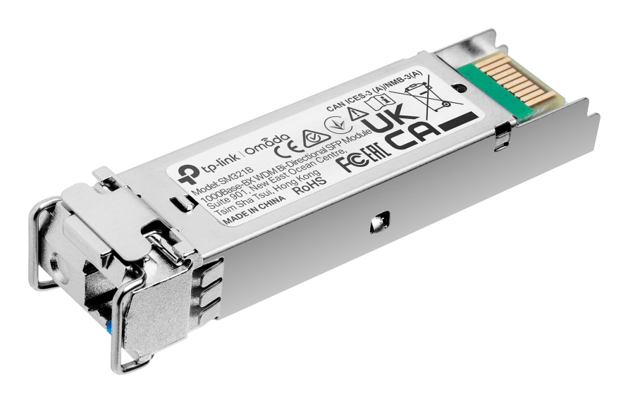 TP-LINK TL-SM321B MODULO SFP MONOMODALE BIDIREZIONALE 1000BASE-BX TX:1310NM/RX:1550NM