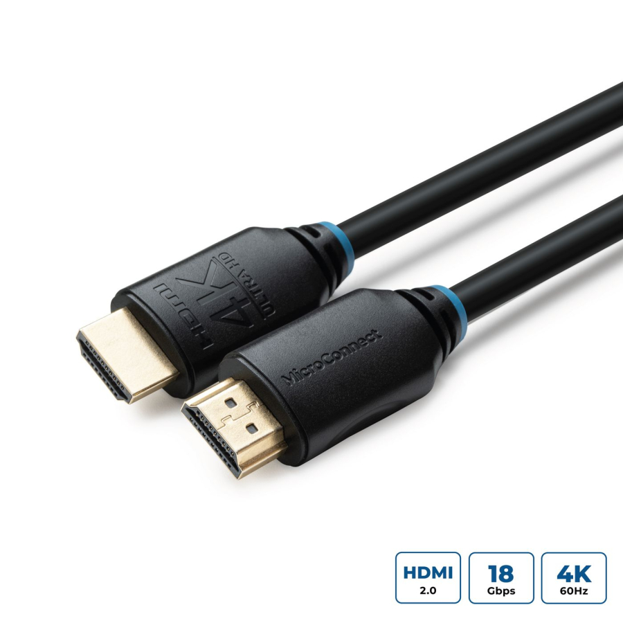 MicroConnect MC-HDM19192V2.0 HDMI Cable 4K, 2m