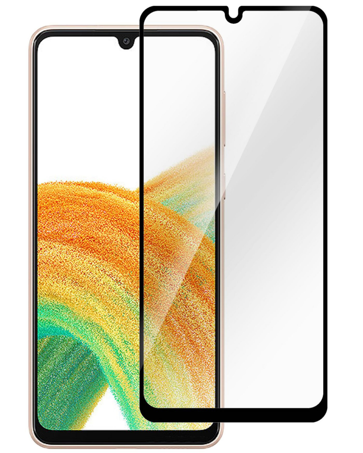 eSTUFF ES504084 Samsung Galaxy A33 5G Screen Protector. Full Cover Tempered Glass. Titan Shield