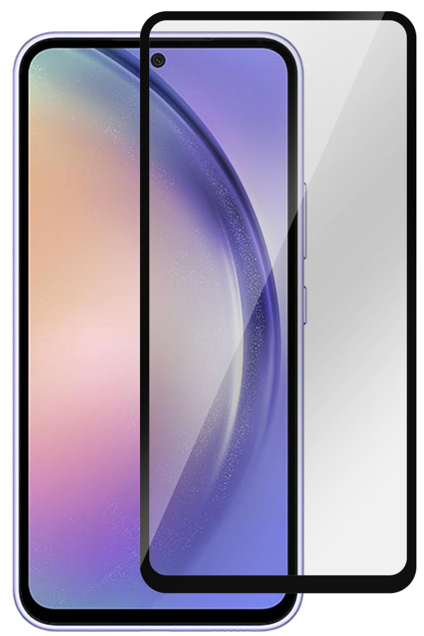 eSTUFF ES504093 Samsung Galaxy A54/S23 FE Screen Protector. Full Cover Tempered Glass. Titan Shield