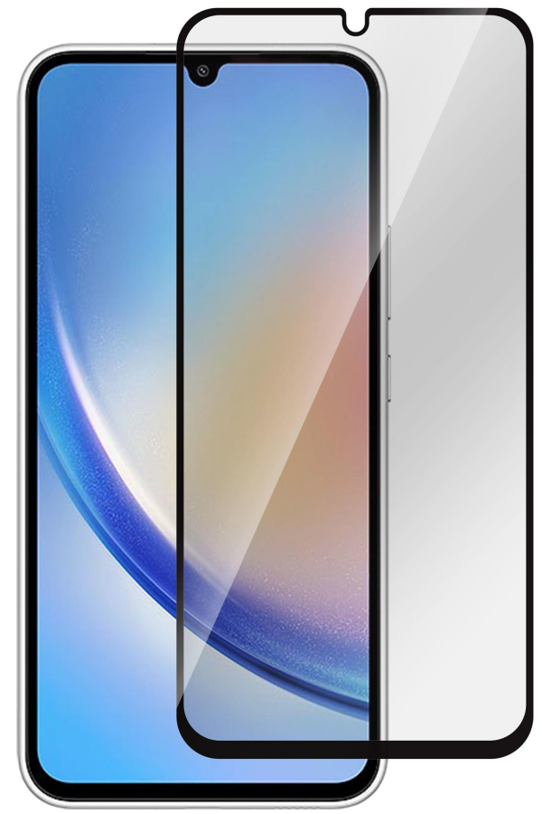 eSTUFF ES504094 Samsung Galaxy A34 Screen Protector. Full Cover Tempered Glass. Titan Shield