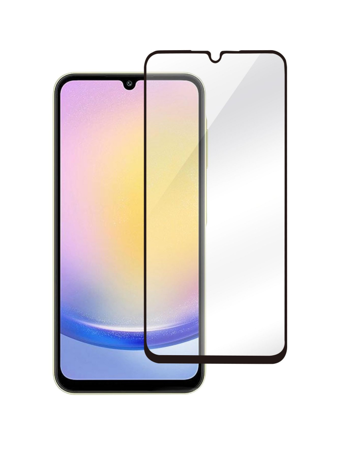 eSTUFF ES504104 Samsung Galaxy A25 Screen Protector. Full Cover Tempered Glass. Titan Shield
