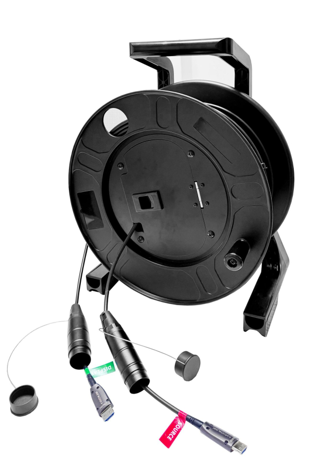 Vivolink PROHDMIOP8K100-DRUM OPTIC HDMI 8K CABLE 100 meter on Drum