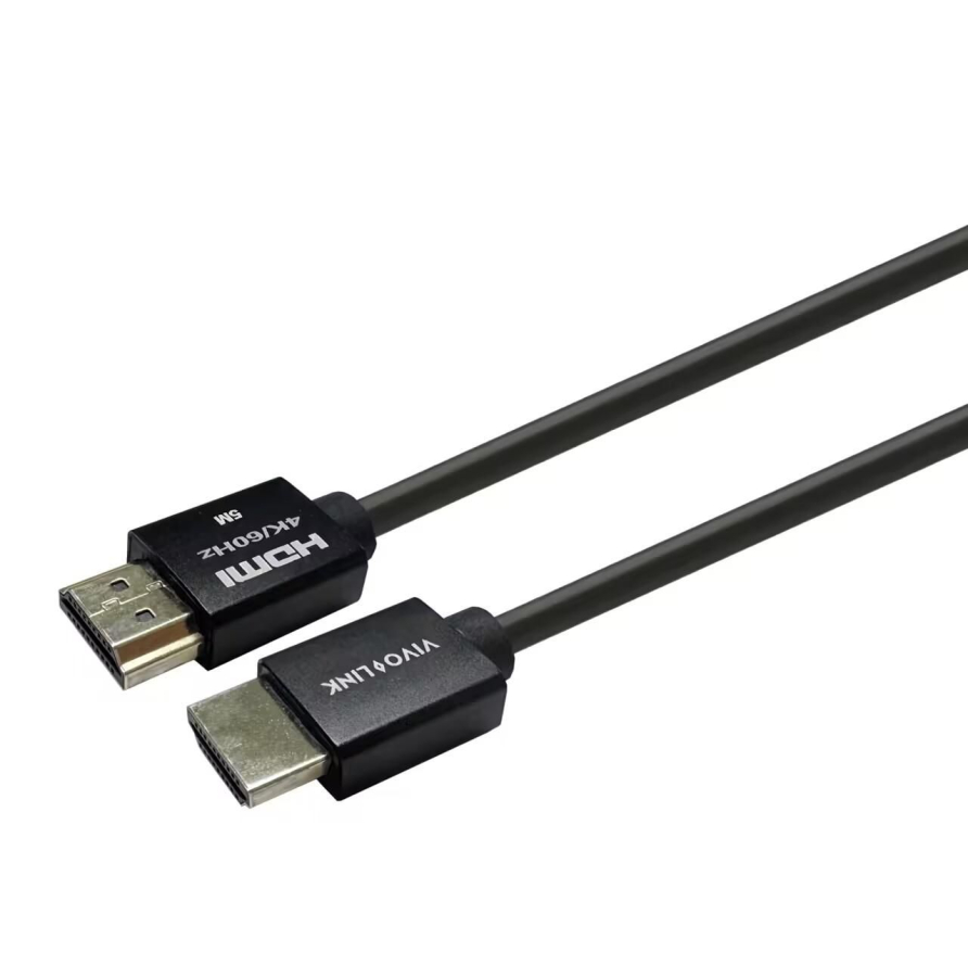 Vivolink PROHDMISS1 PRO HDMI 1m SUPER SLIM CABLE 2.0b 4K""60Hz - 2K 60Hz 18Gb/s