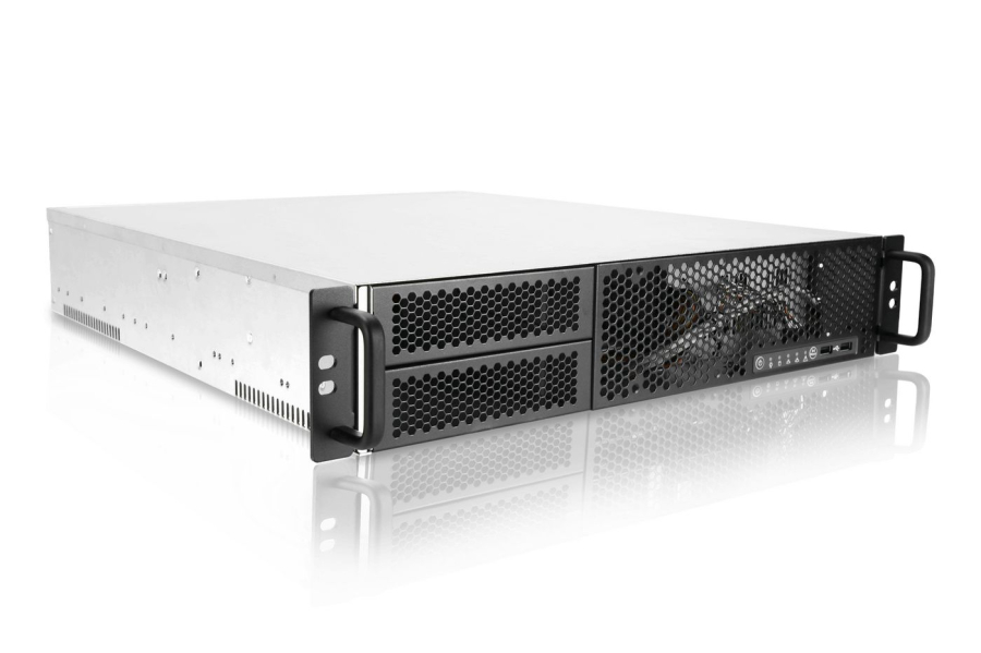 Ernitec SR-2U5F4 2U Server - Ultra 5 225, 16GB, 1TB NVMe, 1x2.5GbE, 1x1GbE, TPM, 1x550W, Win11 Pro