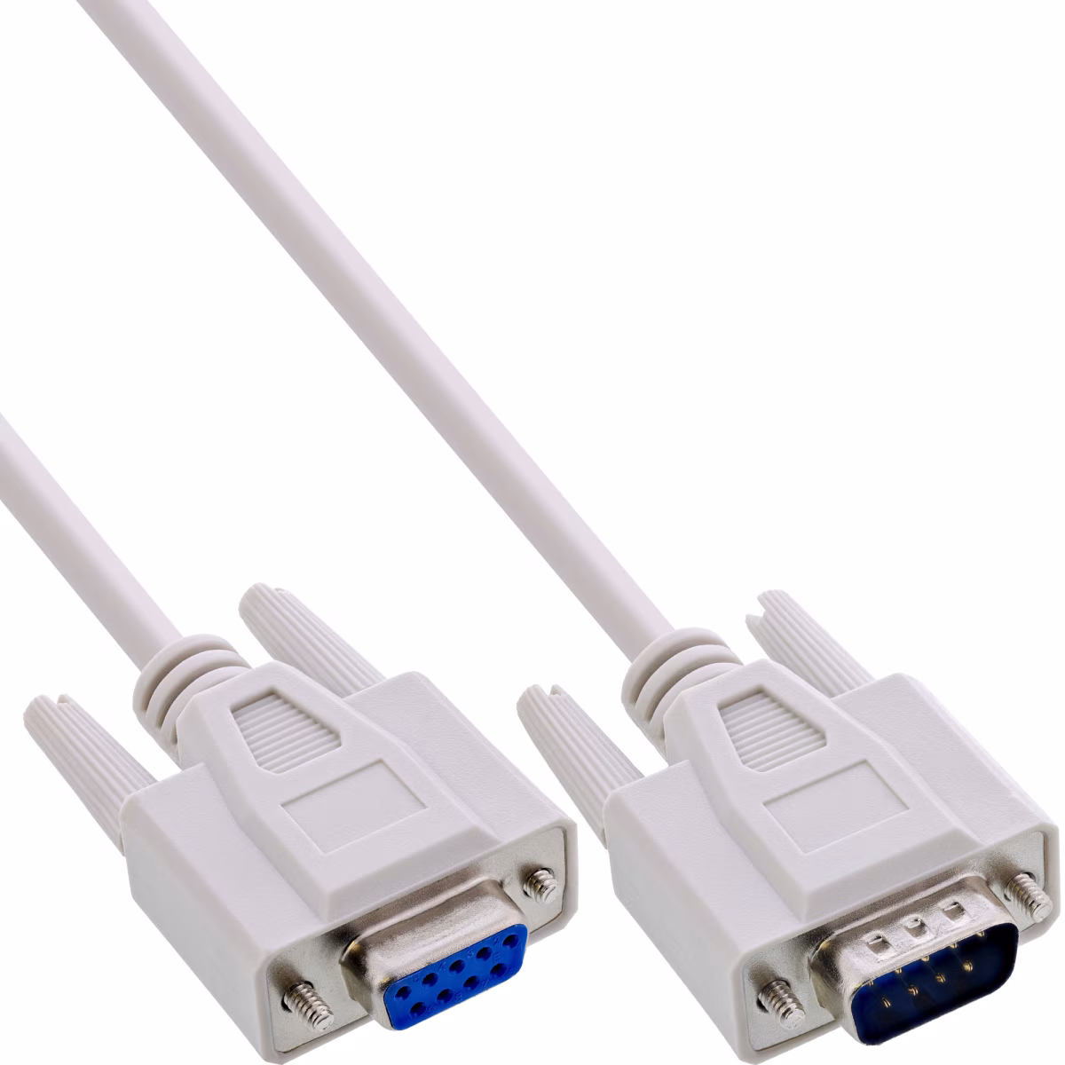 InLine Cavo seriale, Sub-D 9pin maschio / femmina, pressofuso, Pin 1:1, 3m