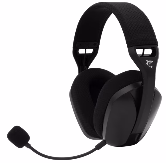 Cuffia Gaming Stereo Wireless con Microfono Nero BUTTERFLY